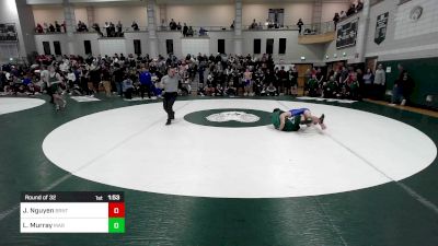 126 lbs Round Of 32 - Jason Nguyen, Braintree vs Logan Murray, Marshfield