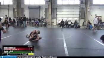 80 lbs Round 4 (6 Team) - Eddie George, Germantown Wrestling vs Gage Lohr, Eagle X