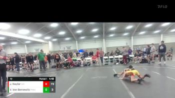 72 lbs Round 8 (10 Team) - Jacob Naylor, Diamond Fish vs Vince Von Bernewitz, Virginia Team Predator
