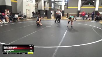 112 lbs Placement (4 Team) - Evelyn Kramer, Braided Brutes vs Nadia Pond, Lady Luck