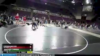 130 lbs Round 4 (10 Team) - Santiago CABRERA, Team NV vs Cayson Boltjes, NE Titans
