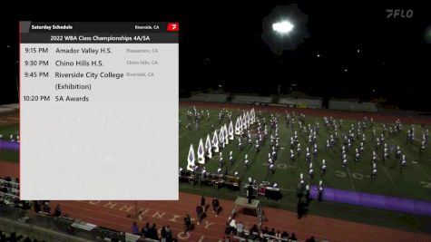 Amador Valley High School "Pleasanton CA" at 2022 WBA Class & Grand Championships - 4A/5A