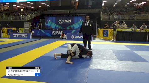 MOHAMED AHMED GHARIB ELSAYED vs KEEGAN ELI GADDY 2024 Pan Jiu Jitsu IBJJF Championship