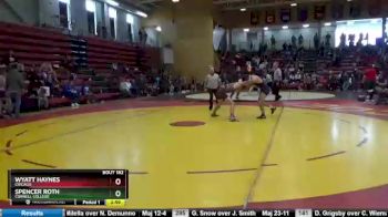 165 lbs Cons. Semi - Spencer Roth, Cornell College vs Wyatt Haynes, Chicago