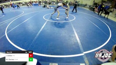 119 lbs Round Of 32 - Immanuel Gibbs, Texas Takedown Academy vs Wesley Davies, Team Choctaw