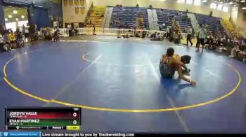 120 lbs Round 4 (8 Team) - Jordyn Valle, Team Clay vs Evan Martinez, Attack