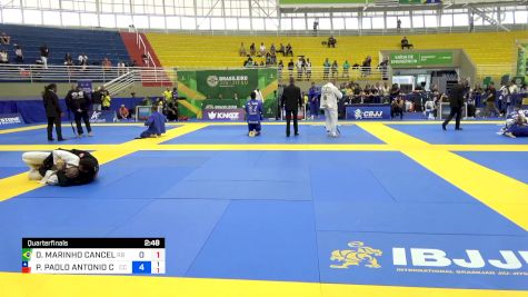 DERLAN MARINHO CANCELA vs PIER PAOLO ANTONIO CHIAPPE 2024 Brasileiro Jiu-Jitsu IBJJF