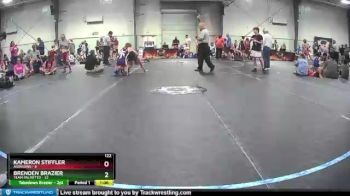 122 lbs Round 6 (8 Team) - Brenden Brazier, Team Palmetto vs Kameron Stiffler, Assassins