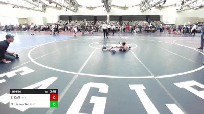 56-B lbs Consi Of 8 #2 - Eddie Cuff, Grit Mat Club vs Nico Lissenden, Buxton (NJ)