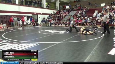 120 lbs Semifinal - Aden Rieb, Alta/Aurelia vs Gavin Wiig, Kingsley-Pierson