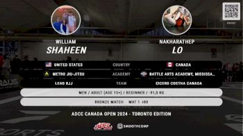 William Shaheen vs Nakharathep Lo 2024 ADCC Toronto Open