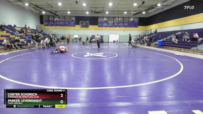 126 lbs Cons. Round 3 - Parker Leverknight, Team Central vs Carter Schorsch, Powerhouse Wrestling Club