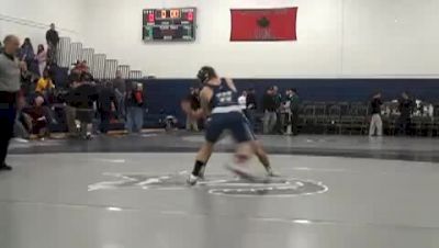 135lbs Joseph Frick Blair- vs. Simon Kitzis Wyoming Seminary-