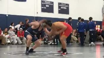 189lbs Lawrence Chan Bergan Catholic- vs. Matt Bilodeau Wyoming Seminary-