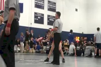 125lbs Connor Melde Bergan Catholic- vs. Garrett Hammond Wyoming Seminary-
