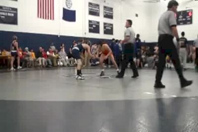 135lbs Steve Silvestro Bergan Catholic- vs. Simon Kitzis Wyoming Seminary-