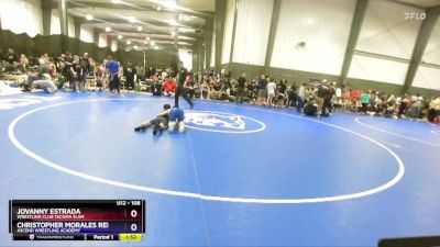 108 lbs Cons. Round 1 - Jovanny Estrada, Wrestling Club Tacoma Slam vs Christopher Morales Remigio, Ascend Wrestling Academy