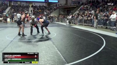 175 lbs Cons. Round 3 - Ashtun Lemonds, Hutchinson Kids vs Xavier Anderson, Derby