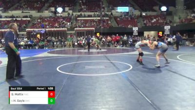 114 lbs Quarterfinal - Howie Gayle, Bozeman Wrestling Club vs Gavin Mattix, Frenchtown Wrestling Club