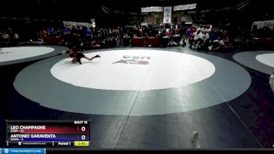 106 lbs Round 2 (16 Team) - Leo Champagne, SJWA vs Antonio Garaventa, CMWA