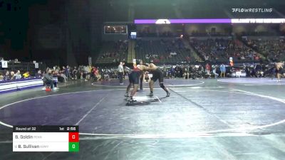 285 lbs Prelims - Ben Goldin, Penn vs Ben Sullivan, Army West Point