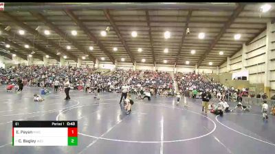 61 lbs Champ. Round 1 - Cooper Bagley, Westlake vs Emett Payan, Wasatch Wrestling Club