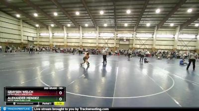 95+ Semifinal - Alexander Mendez, Delta Wrestling Club vs Graysen Welch, Little Devils Wrestling