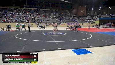 175 lbs Semifinal - Brandon Burchett, Fairdale vs Joshua Strayer, Great Crossing High School