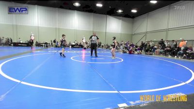 90 lbs Rr Rnd 1 - Cash Tolzman, Funky Singlets vs EVAN GOMEZ, MOJO 9U