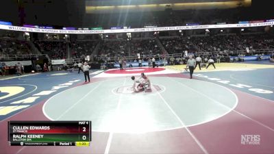 I-108 lbs Quarterfinal - Ralph Keeney, Ballston Spa vs Cullen Edwards, St Francis