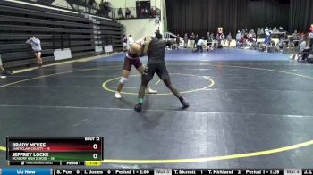 152 lbs Round 3 (8 Team) - Jeffrey Locke, McAdory High School vs Brady Mckee, Saint Clair County