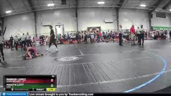 62 lbs Round 3 (6 Team) - Parker Lopez, North Brevard vs Maisyn Lott, Icon