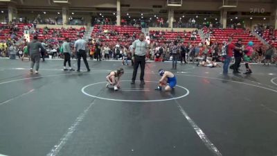 70 lbs Cons. Round 3 - Grant McDaniel, Brawlers vs Keegan Hinshaw, Neodesha Wrestling Club