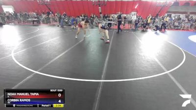 145 lbs Semifinal - Noah Manuel Tapia, IL vs Corbin Ramos, WI