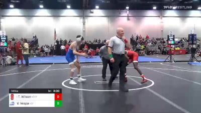141 lbs Prelims - Tariq Wilson, NC State vs Vinny Vespa, Hofstra
