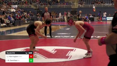 157 lbs Round Of 16 - James Harrington, Harvard vs Rocco Camillaci, Princeton