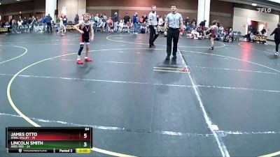 67 lbs Round 6 (8 Team) - Trevor Lindquist, Ares Red vs Julia Martin, Steel Valley