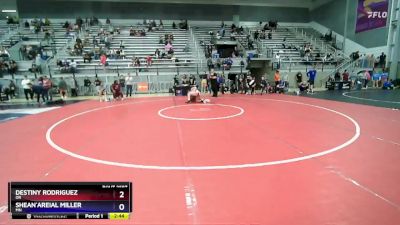 68 lbs Quarterfinal - Destiny Rodriguez, OR vs Shean`Areial Miller, MN