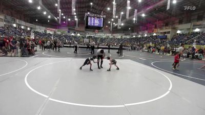 46 lbs Consi Of 8 #2 - Wyatt Harrison, Little Warriors vs Joseph Perez, Bear Cave