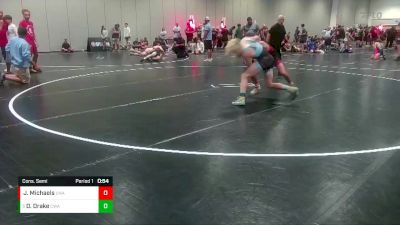 120 lbs Cons. Semi - David Drake, Coastline Wrestling Academy vs Joseph Michaels, Unattached