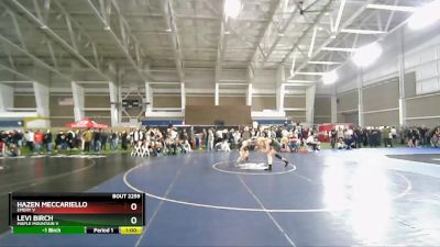 157 V Cons. Round 2 - Levi Birch, Maple Mountain V vs Hazen Meccariello, Emery V