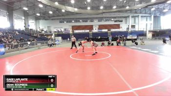 172 lbs Semifinals (4 Team) - Dean Roumbos, Wantagh Sr High vs Gage LaPlante, Starpoint HS