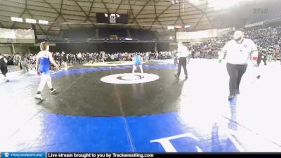 120 lbs Champ. Round 2 - Wyatt Gardner, Enumclaw Yellow Jackets Wrestling Club vs Dylan Turner, Marysville Wrestling Club