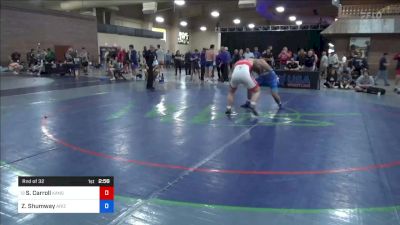 92 kg Rnd Of 32 - Sean Carroll, Kansas City Training Center vs Zachary Shumway, Arizona