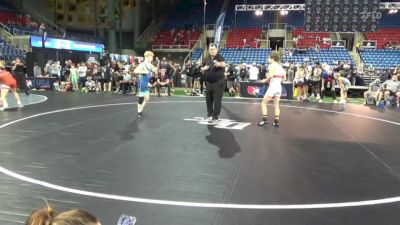 113 lbs Rnd Of 32 - Kaleb Blackner, Utah vs Hank Benter, Missouri