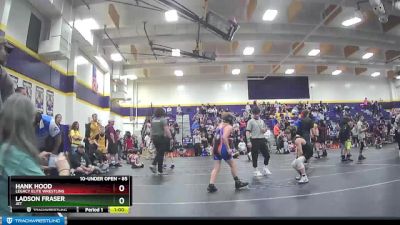 85 lbs Semifinal - Ladson Fraser, Jet vs Hank Hood, Legacy Elite Wrestling