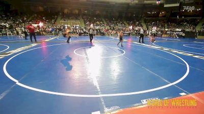 61 lbs Round Of 32 - Paxton Fellows, Firebird Training Center vs Josiah Peterson, Barnsdall Youth Wrestling