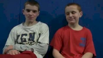 Joey And Gianni Ghione Practice WIll THey Are At Home