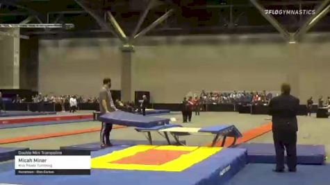 Micah Miner - Double Mini Trampoline, Kris Power Tumbling - 2021 USA Gymnastics Championships