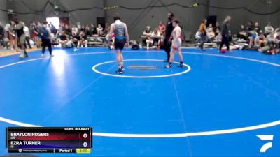 106 lbs Cons. Round 1 - Braylon Rogers, OR vs Ezra Turner, ID